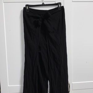 Ruffled beach pants